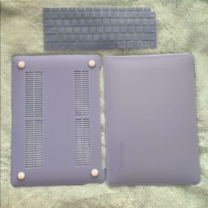 MacBook Air hard cover case with keyboard sleeve